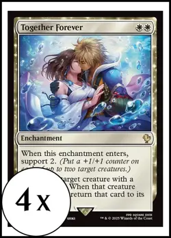 MTG - 4 x Together Forever - Playset 4x x4 - Final Fantasy Commander - Image 1