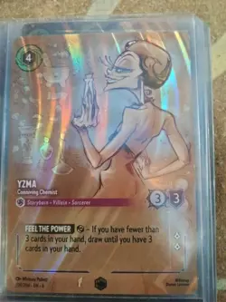 Disney Lorcana Yzma Conniving Chemist Enchanted Azurite Sea 209/204 - Image 4