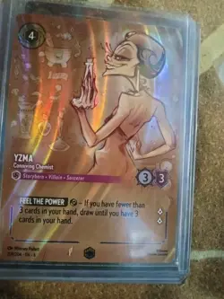 Disney Lorcana Yzma Conniving Chemist Enchanted Azurite Sea 209/204 - Image 5
