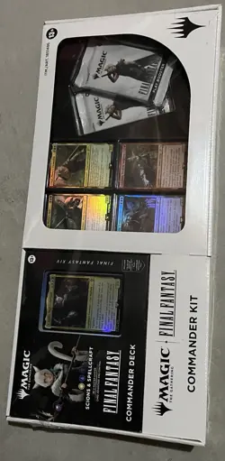 New SEALED Magic The Gathering Final Fantasy Commander Kit - Image 1