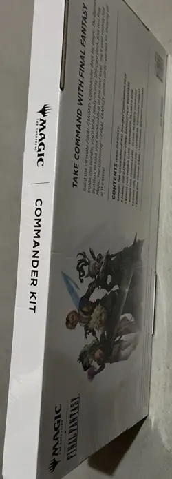 New SEALED Magic The Gathering Final Fantasy Commander Kit - Image 3