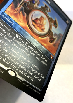 MTG Extraplanar Lens FOIL ETCHED Commander Masters 0604 NM - Image 3