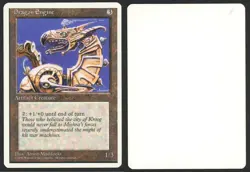 ***Dragon Engine Artist Proof*** MTG 4th Edition Magic Kid Icarus - Image 1