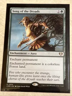 Song of the Dryads Commander Masters Regular - Image 1