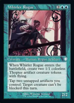 Whirler Rogue - Commander Deck Exclusive NM, English MTG The Brother's War Set - Image 1