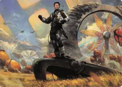 Galactic Wayfarer Art Card, #21, Art Series: Edge of Eternities, S - NM - Image 1