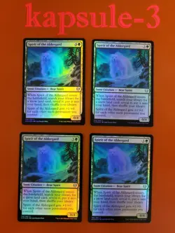 4x Spirit of the Aldergard | FOIL | Kaldheim | MTG Magic Cards - Image 1