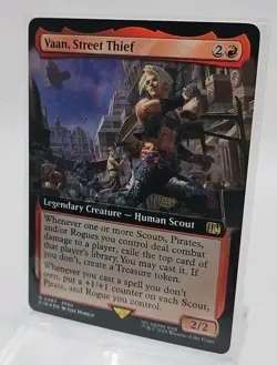 Vaan, Street Thief (Extended Art) (FOIL) R #467 MTG Final Fantasy RARE FF12 FIN - Image 2