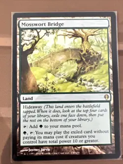 Mosswort Bridge Light Play, English Magic the Gathering MTG Archenemy - Image 1