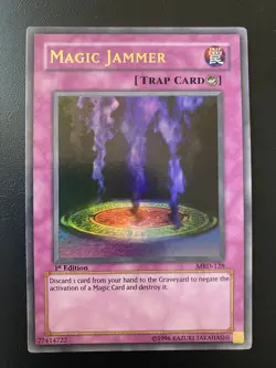 Yu-Gi-Oh! Magic Jammer MRD-128 Ultra Rare 1st Edition Vintage NM - Image 1
