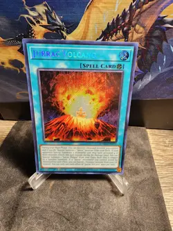 Jurrac Volcano 1st Edition Secret Rare BLMM-EN019 Yu-Gi-Oh! - Image 1