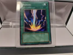 Yu-Gi-Oh! TCG Raigeki Legend of Blue Eyes White Dragon LOB-053 Unlimited... - Image 3