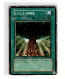 Yu-Gi-Oh! Gaia Power Common MRL-096 Heavily Played Unlimited - Image 1