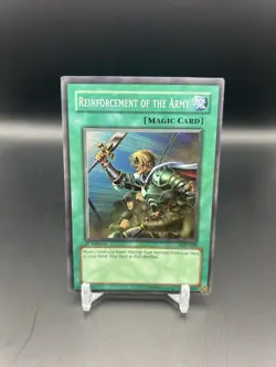 Yu-Gi-Oh! TCG Reinforcement of the Army LOD-028 1st Edition MP - Image 1