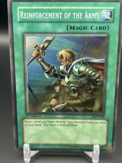 Yu-Gi-Oh! TCG Reinforcement of the Army LOD-028 1st Edition MP - Image 2