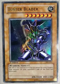 Buster Blader- Yu-Gi-Oh! - PSV-050 - 1st Ed - UR - HP - Free Shipping - Image 1
