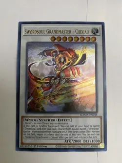 Yu-Gi-Oh! TCG Swordsoul Grandmaster - Chixiao Magnificent Mavens MAMA-EN038 1st - Image 1