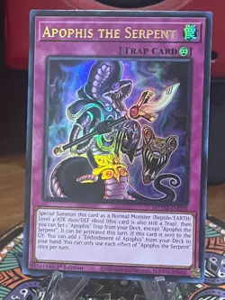 Apophis the Serpent - MZTM-EN010 - 1st Edition - Ultra Rare - NM - Yugioh - Image 1