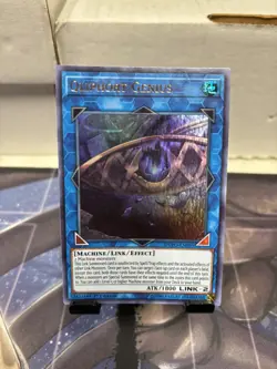 Yu-Gi-Oh! Qliphort Genius 1st Ed. DUPO-EN095 Ultra Rare NM/LP x1 - Image 1