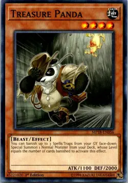 Treasure Panda MP18-EN056 Yu-Gi-Oh! Card NM 1st Edition - Image 1
