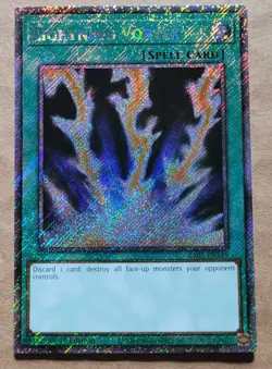 Near Mint Yugioh Lightning Vortex RA03 EN148 Platinum Secret Rare 1st Edition NM - Image 1