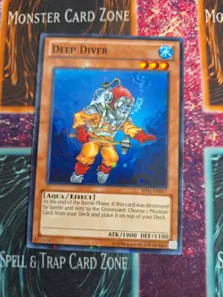 Yu-Gi-Oh! TCG Deep Diver BP01-EN017 Starfoil Rare 1st Edition Near Mint - Image 1