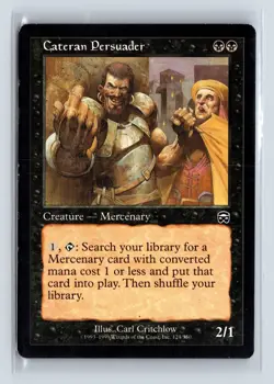 CATERAN PERSUADER - MTG Magic the Gathering Card - Mercadian Masques - Common - Image 1