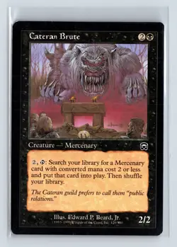 CATERAN BRUTE - MTG Magic the Gathering Card - Mercadian Masques - Common - Image 1