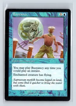 BUOYANCY - MTG Magic the Gathering Card - Mercadian Masques - Common - Image 1