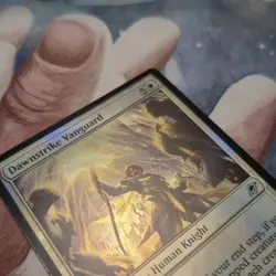 FOIL U 0010 Dawnstrike Vanguard Human Uncommon Edge of Eternities MTG Card - Image 2