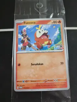 Pokemon Indonesia Promo Exclusive Sealed - Playset Sprigatito & Fuecoco - Image 2