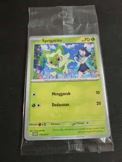 Pokemon Indonesia Promo Exclusive Sealed - Playset Sprigatito & Fuecoco - Image 3