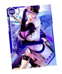 Goddess Story Waifu Card TCG | Esdeath - Akame ga Kill | SSR | NS-SSR011 - Image 1