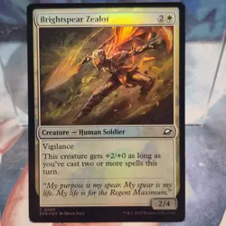 FOIL C 0008 Brightspear Zealot Human Common Edge of Eternities MTG Card - Image 1