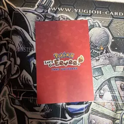 Eevee Gyarados Poncho Let’s Go Eevee Card Database Gold Cracked Holo Pokemon - Image 3