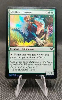Wildheart Invoker 263/361 Commander Legends FOIL MTG Magic The Gathering Card - Image 1