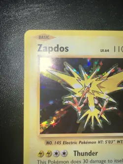 Pokemon TCG Zapdos Evolutions Holo Rare Card 42/108 NM Condition - Image 2