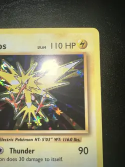 Pokemon TCG Zapdos Evolutions Holo Rare Card 42/108 NM Condition - Image 3