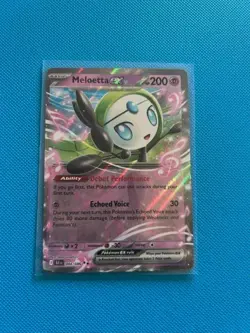 Meloetta Ex 044/086 - Black Bolt / Double Rare / Pokemon TCG / English / NM - Image 1