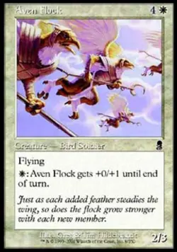 Aven Flock -Foil Medium Play MTG Odyssey - Image 1