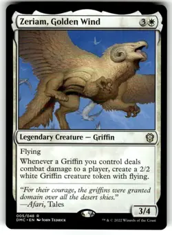 Zeriam, Golden Wind Commander: Dominaria United Regular MTG - Image 1