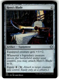 Hero's Blade (314) Commander Dominaria United MTG Regular - Image 1
