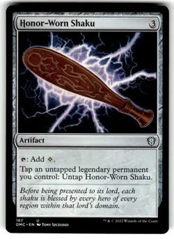 Honor-Worn Shaku Commander: Dominaria United Regular MTG - Image 1