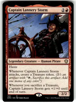 Captain Lannery Storm Commander: Dominaria United Regular MTG - Image 1