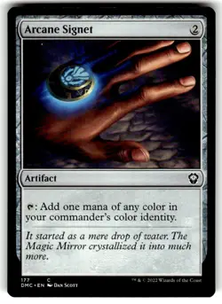 Arcane Signet Commander Dominaria MTG - Image 1