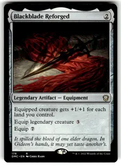 Blackblade Reforged Commander: Dominaria United Regular MTG - Image 1