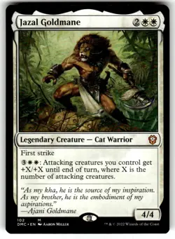 Jazal Goldmane Commander: Dominaria United Regular MTG - Image 1