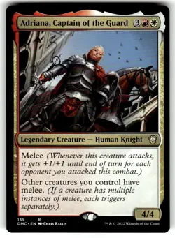 Adriana, Captain of the Guard Commander: Dominaria United Regular MTG - Image 1