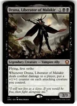 Drana, Liberator of Malakir Commander: Dominaria United Regular MTG - Image 1