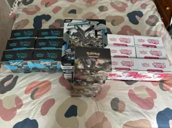 Black Bolt & White Flare Bundle - ETBs, Binder Sets, x3 cases Mini Tins - Sealed - Image 1